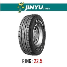 لاستیک خودرو جینیو مدل JD565 (گل عقب) سایز 315/80R22.5