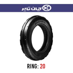 لاستیک تراکتور کیان تایر(البرز)مدل 830 (3خط) سایز 6.50R20(تاریخ تولید2025)