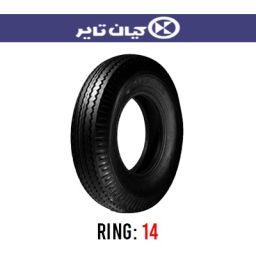 لاستیک خودرو کیان تایر(البرز) مدل 320 (گل جلو) سایز 6.00R14