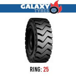 لاستیک جرثقیل گلکسی مدل E3 (گل ابرو، نخی) سایز 445/95R25 (16.00r25) (تاریخ تولید2025)