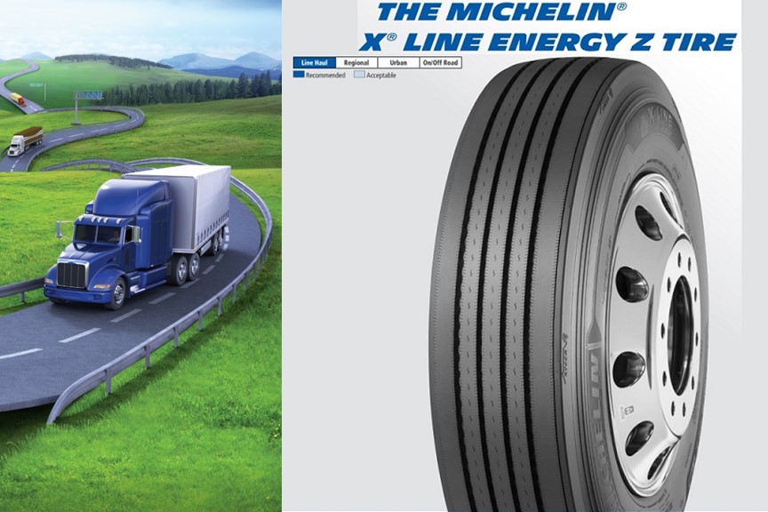 مشخصات و خرید لاستیک کامیون میشلن مدل X line Energy Z