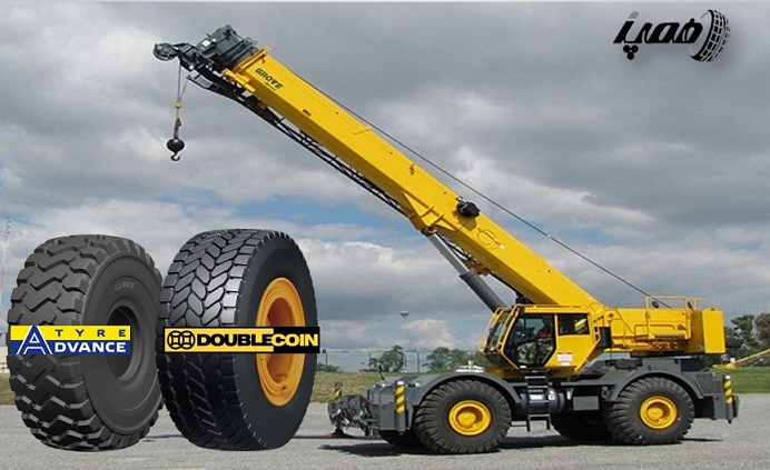 لاستیک صنعتی : ده مدل برتر لاستیک لودر، لیفتراک و جرثقیل 
